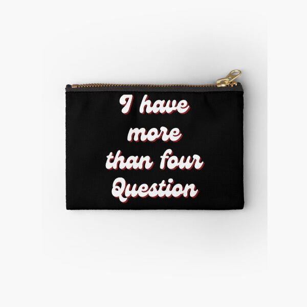 Item preview, I Have More Than Four Questions  designed and sold by HeidiVintageArt.