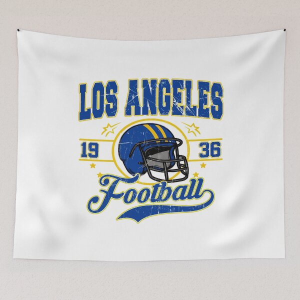 Item preview, Vintage LA Football Helmet Retro  designed and sold by rumortolayo.