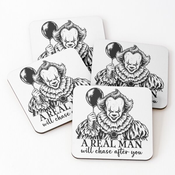 Item preview, Penny-wise A Real Man Will Chase After You Funny Horror Graphic designed and sold by DYALEEZ-XCR.