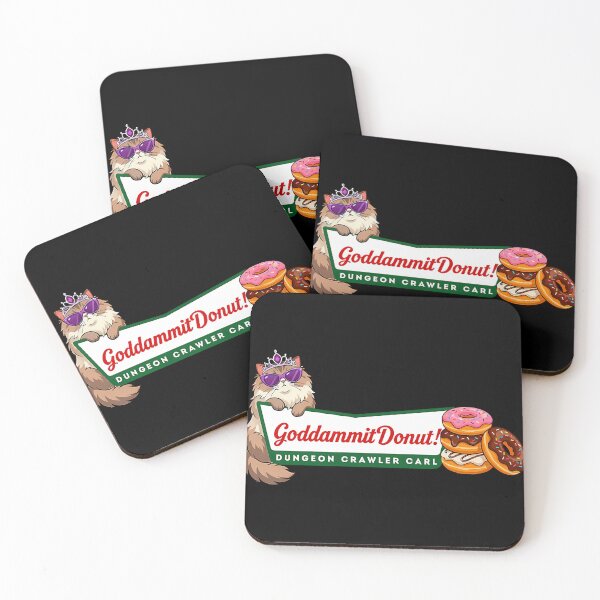 Item preview,  Goddammit Donut Dungeon Crawler Carl designed and sold by gregorydaisy.