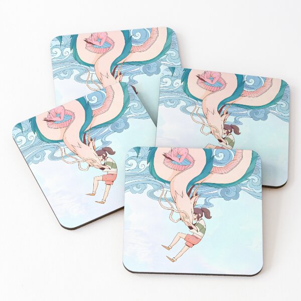 Item preview, Cute art girl [[chihiros's]] go -%[ghiblis]%- falling aways dragon designed and sold by Amorrieart.