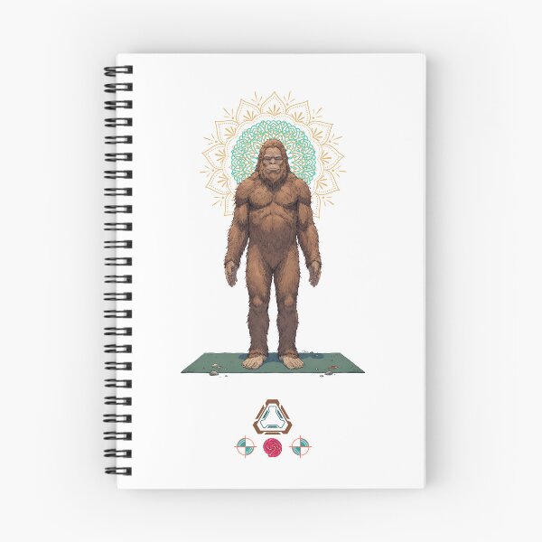 Item preview, Bigfoot Yoga Mountain Pose Tadasana Zen Sasquatch Meditation Funny Gift designed and sold by Whimsy Trail Co.