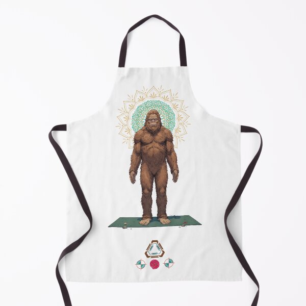Item preview, Bigfoot Yoga Mountain Pose Tadasana Zen Sasquatch Meditation Funny Gift designed and sold by Whimsy Trail Co.
