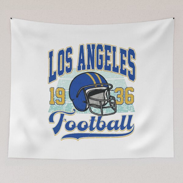 Item preview, Retro Los Angeles Football Helmet Vintage Graphic designed and sold by ashyrabramlet.