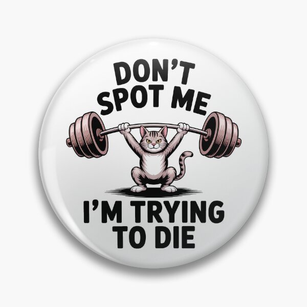 Item preview, Don't Spot Me I'm Trying To Die — Funny Gym Frog Design designed and sold by LoFizzy.