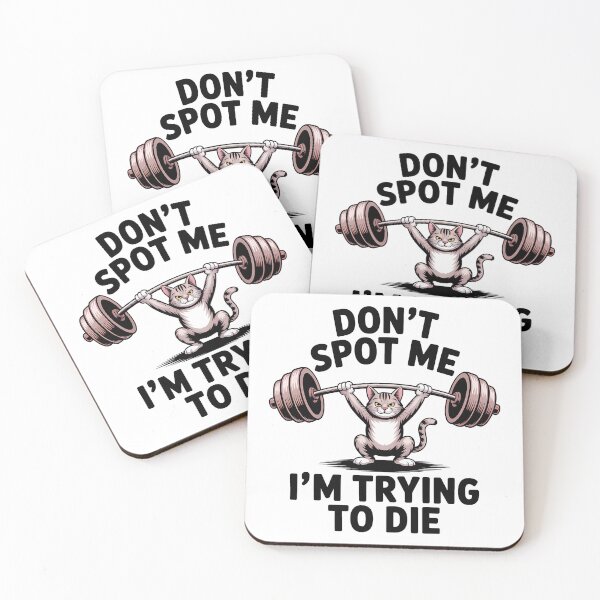 Item preview, Don't Spot Me I'm Trying To Die — Funny Gym Frog Design designed and sold by LoFizzy.