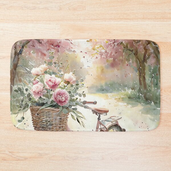 Item preview, Peonies on Two Wheels designed and sold by ONYX Pixee.