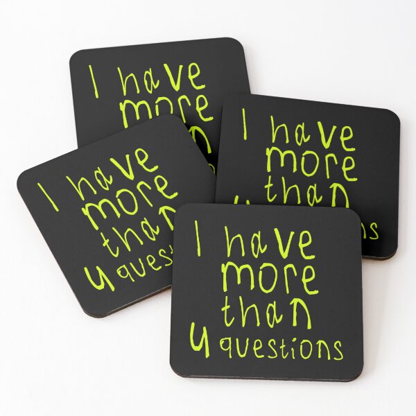 Item preview, I Have More Than Four Questions  designed and sold by HeidiVintageArt.