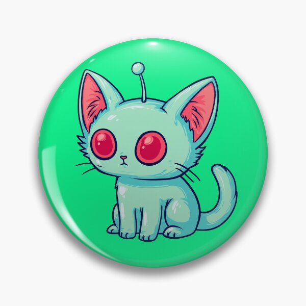 Item preview, Alien Cat designed and sold by Living Positive With Dan.