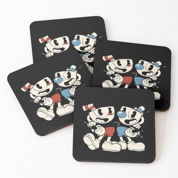 Item preview, Cuphead and Mugman Cuphead Sumi-e Gaming Graphic Tee designed and sold by Senpaiwaves.