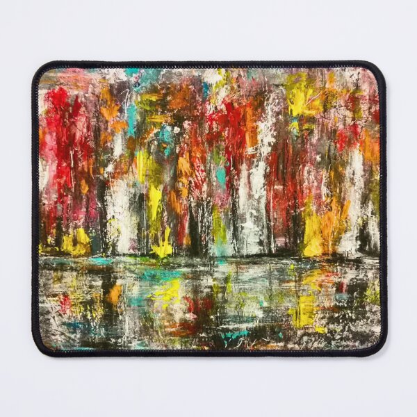Item preview, The Autumn I Remember | Abstract Autumn Art designed and sold by CharismaticMindArt.