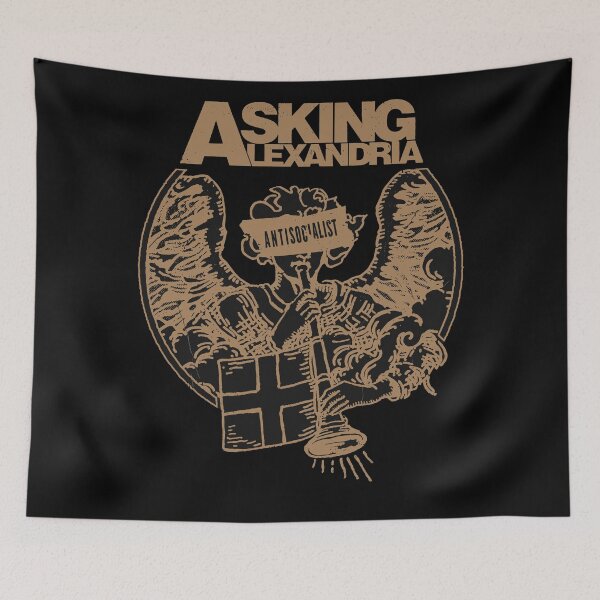 Item preview, AntiSocialist Asking-Alexandria designed and sold by shopitretanslim.