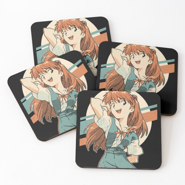 Item preview, Asuka Langley Soryu Neon Genesis Evangelion Retro Gamer Graphic Tee designed and sold by Senpaiwaves.