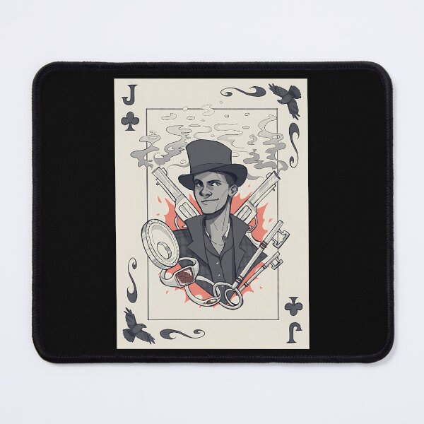 Item preview, Jesper Fahey Playing Card - Six Of Crows designed and sold by ArmondLatorr.