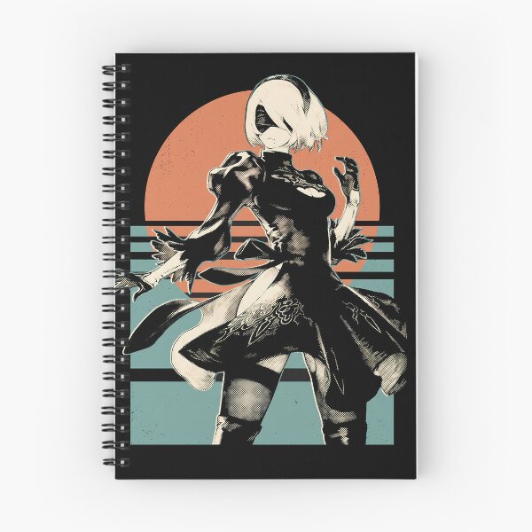 Item preview, 2B NieR Automata Retro Video Game Anime Shirt designed and sold by Senpaiwaves.