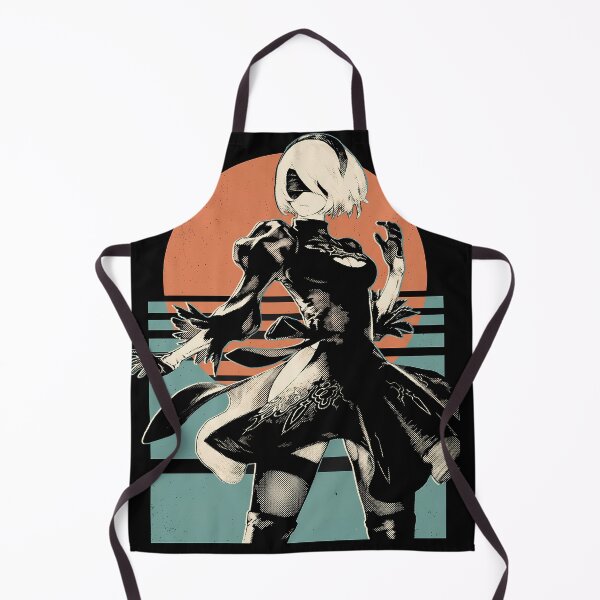 Item preview, 2B NieR Automata Retro Video Game Anime Shirt designed and sold by Senpaiwaves.