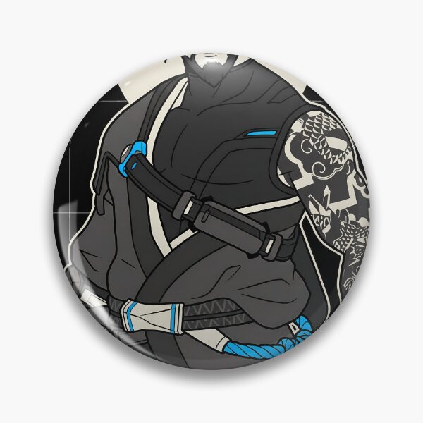 Item preview, Hanzo Overwatch Techwear Anime Gaming Streetwear Tee designed and sold by Senpaiwaves.