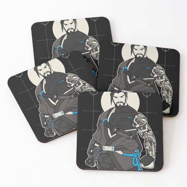 Item preview, Hanzo Overwatch Techwear Anime Gaming Streetwear Tee designed and sold by Senpaiwaves.