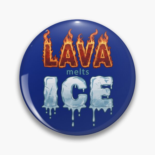 Item preview, Lava Melts Ice designed and sold by HaiPandaa.