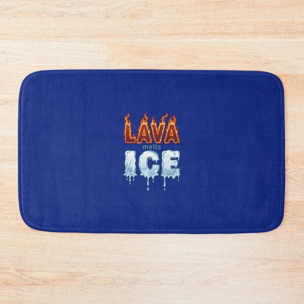 Item preview, Lava Melts Ice designed and sold by HaiPandaa.