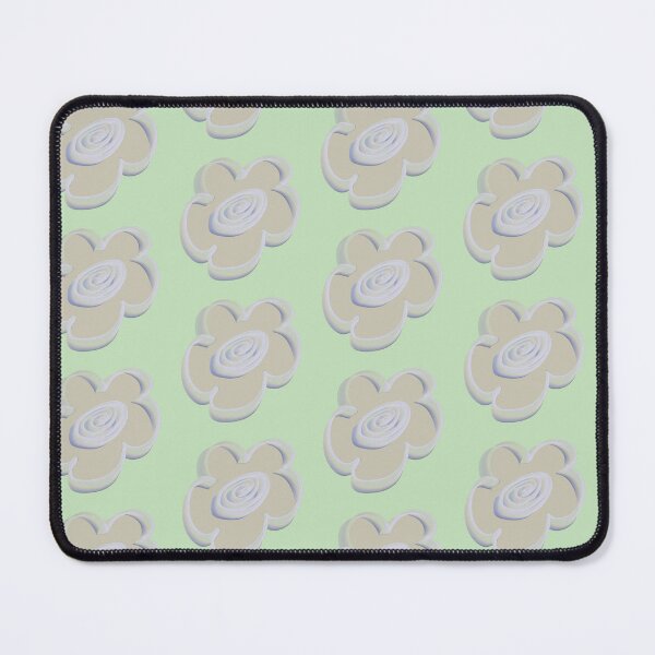 Item preview, Retro Daisy Pattern Scandi Folk - Sage Green Lilac designed and sold by CaramelCo.