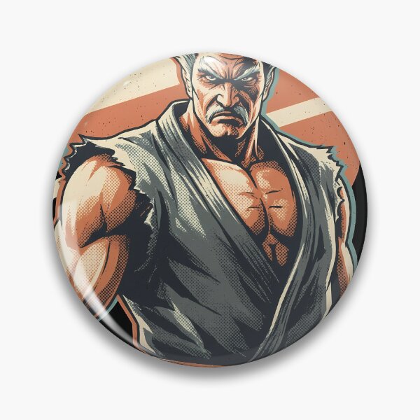 Artikelvorschau, Heihachi Mishima Tekken Retro-Gaming-Grafik-T-Shirt entworfen und verkauft von Senpaiwaves.