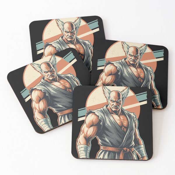 Item preview, Heihachi Mishima Tekken Retro Gaming Graphic Tee designed and sold by Senpaiwaves.