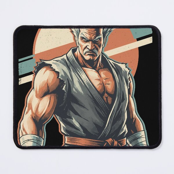 Item preview, Heihachi Mishima Tekken Retro Gaming Graphic Tee designed and sold by Senpaiwaves.