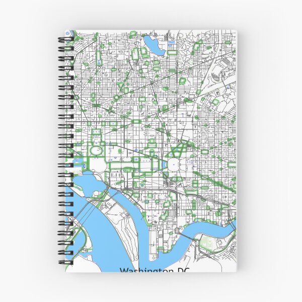 Item preview, Washington DC Urban Map designed and sold by design2xstudio.
