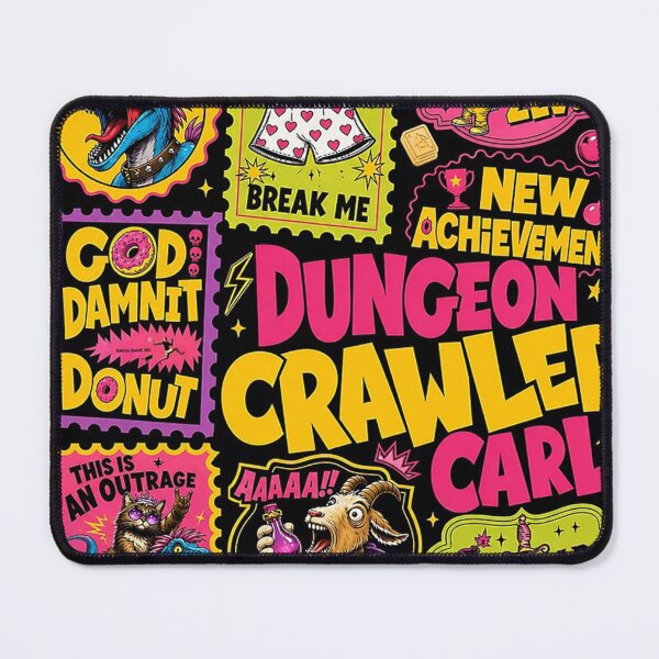 Item preview, Vintage Dungeon Crawler Carl You Will Not Break Me designed and sold by gamalielRocky.