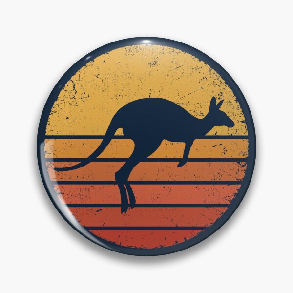 Item preview, Kangaroo Retro designed and sold by TigerTom Design.