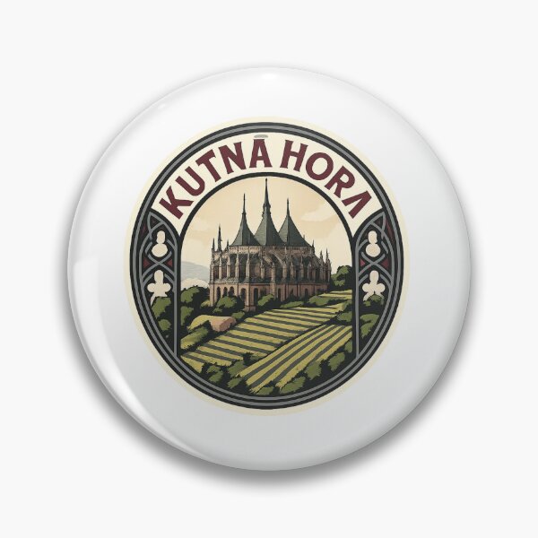 Item preview, Kutna Hora Church Sticker Domain tag: Travel designed and sold by Imaginarium of Chaos falcon88 .