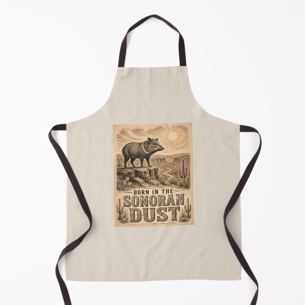 Item preview, Vintage Javelina Desert Art - World Wildlife Day designed and sold by Art-Arcade6.