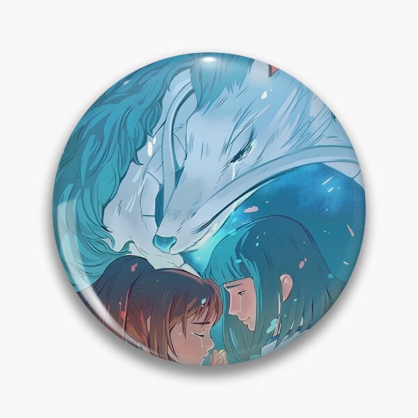 Item preview, girl and dragon boy [[chihiros]] go -%[ghiblis]%- help aways  designed and sold by Amorrieart.