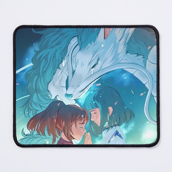 Item preview, girl and dragon boy [[chihiros]] go -%[ghiblis]%- help aways  designed and sold by Amorrieart.