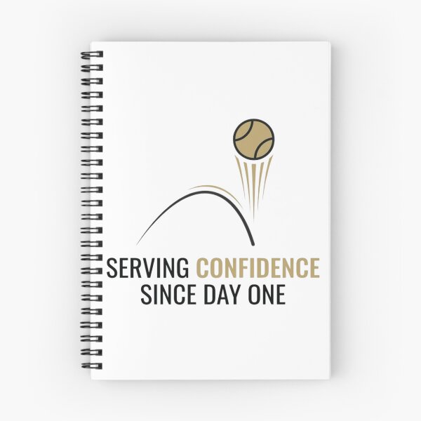 Item preview, Serving Confidence Since Day One - Tennis Design designed and sold by RunningWhiskers.