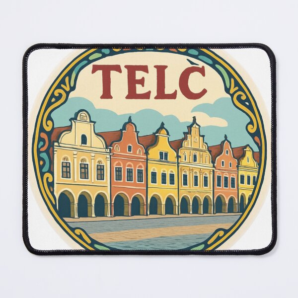 Item preview, Telc Square Czech Sticker Domain tag: Travel designed and sold by Imaginarium of Chaos falcon88 .