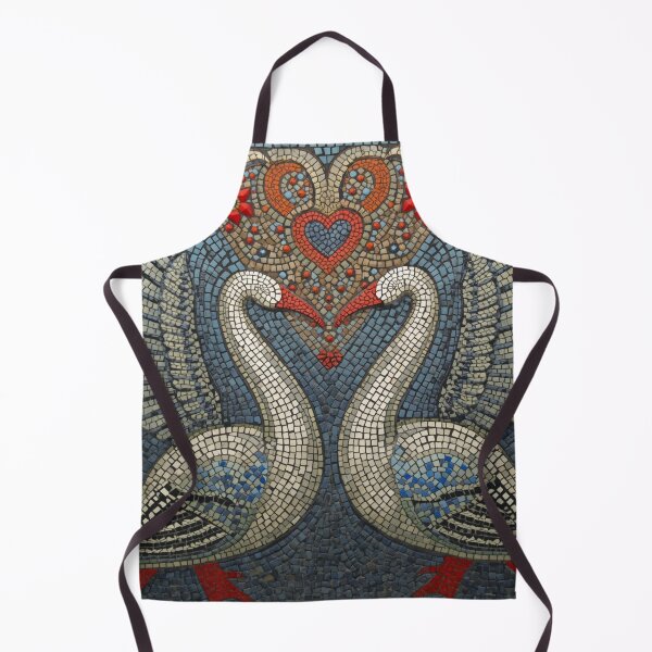 Item preview, Twin swans in mosaic light designed and sold by Sigtrix.