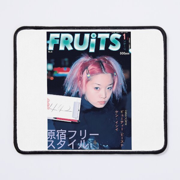Item preview, Fruits Magazine Cover Sticker designed and sold by BrightShaw.