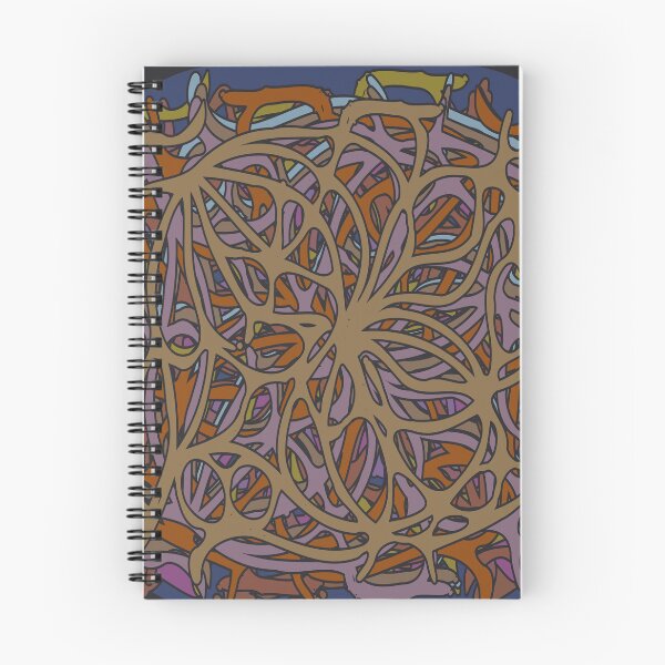 Item preview, Purple-orange lines, nonsense with sauce, square designed and sold by juicinate.