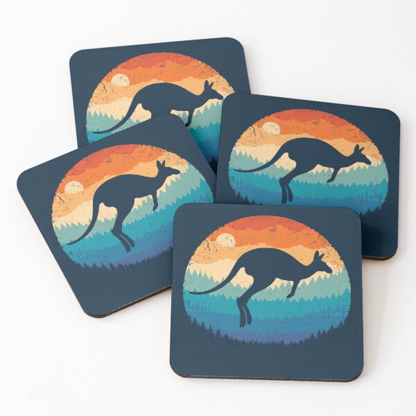 Item preview, Retro Kangaroo designed and sold by TigerTom Design.