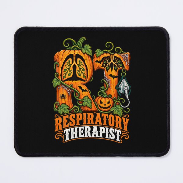 Item preview, Pumpkin RT Respiratory Therapist Halloween Gothic designed and sold by ClinicalHubs.