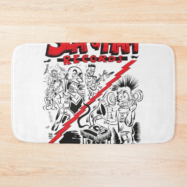 Item preview, Slap A Ham Records Punk Cartoon Illustration designed and sold by SHYLOACKSTEDT.