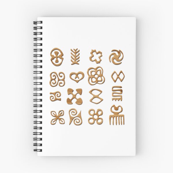 Item preview, Carved Wood Adinkra Symbols Print designed and sold by timberbradbur.