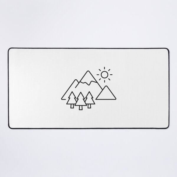 Item preview, Mountain Hiking Line Icon designed and sold by VectorForge Studio.