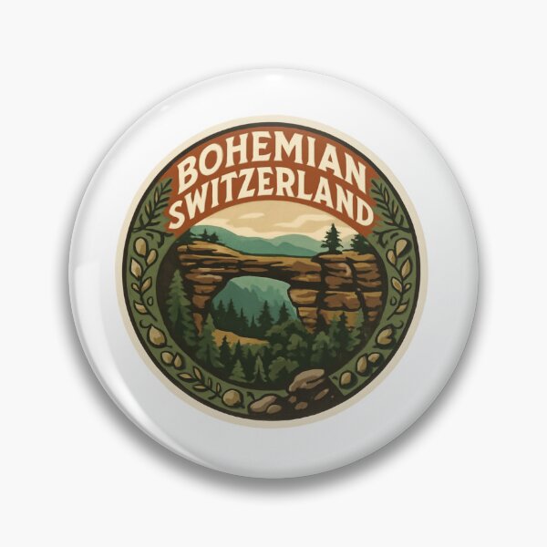 Item preview, Bohemian Switzerland Rock Sticker Domain tag: Travel designed and sold by Imaginarium of Chaos falcon88 .