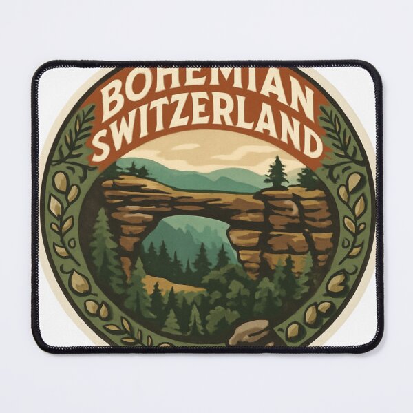 Item preview, Bohemian Switzerland Rock Sticker Domain tag: Travel designed and sold by Imaginarium of Chaos falcon88 .