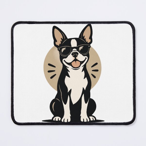 Item preview, Inhale Exhale Boston Terrier Relaxation Design for Dog Lovers designed and sold by kevinmonebiang.