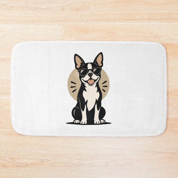 Item preview, Inhale Exhale Boston Terrier Relaxation Design for Dog Lovers designed and sold by kevinmonebiang.