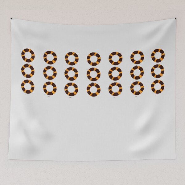 Item preview, Leopard Rosette Rings – Artistic Animal Print Design  designed and sold by annenambiro.